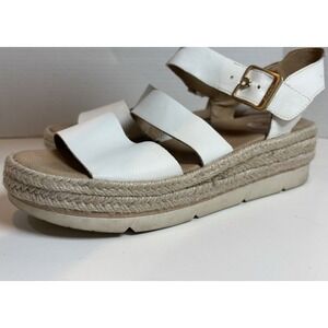 DR SCHOLL'S Women's Once Twice Espadrille Platform Wedge Sandal Size 9